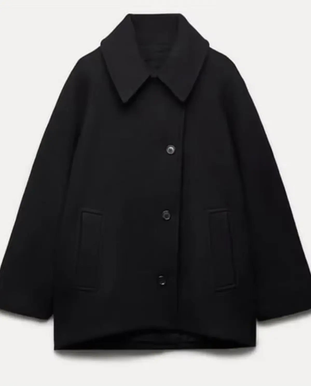 Bernarda – Elegancki płaszcz o minimalistycznym kroju