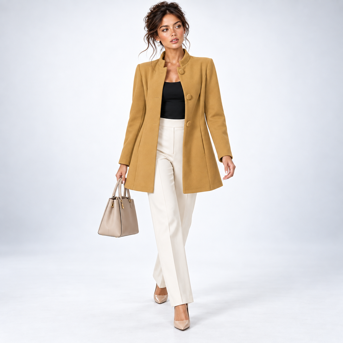 Sonia – Elegancka kurtka ze stójką
