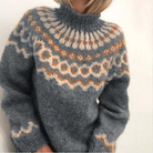 Roksana – Luźny sweter z golfem