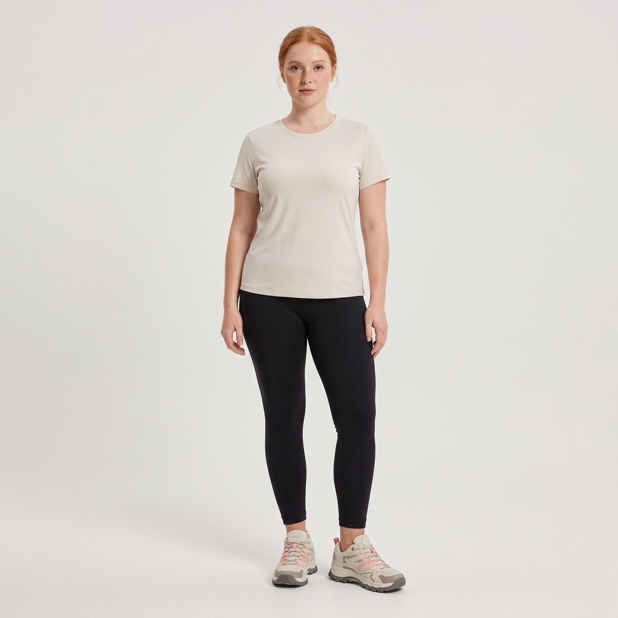 Ella – Wodoodporne buty trekkingowe damskie – Niskie buty na wędrówki – Szaro-fioletowy