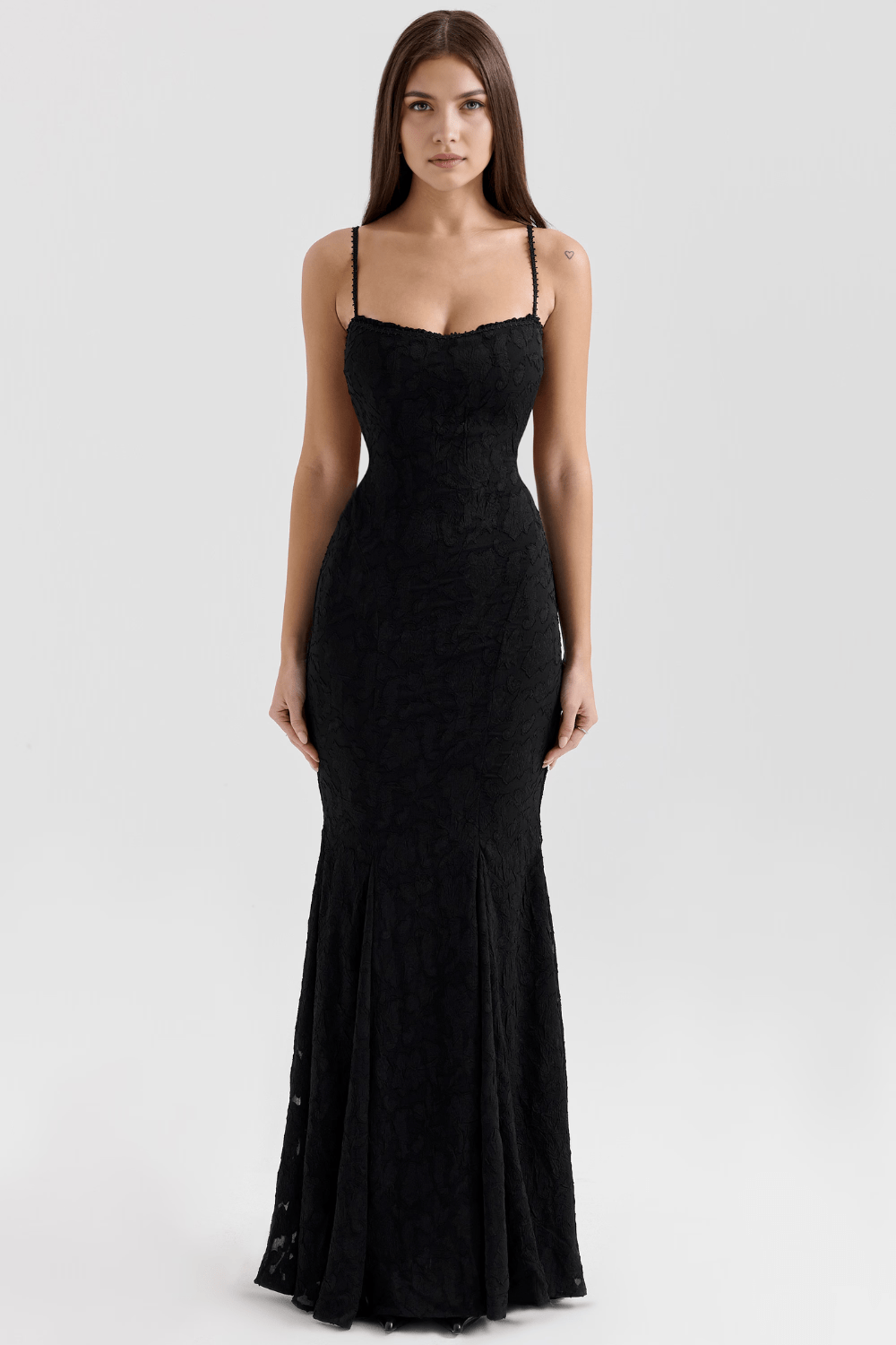 Sukienka maxi damska – długa, zwiewna sukienka na lato | elegancki casualowy krój – Czarny